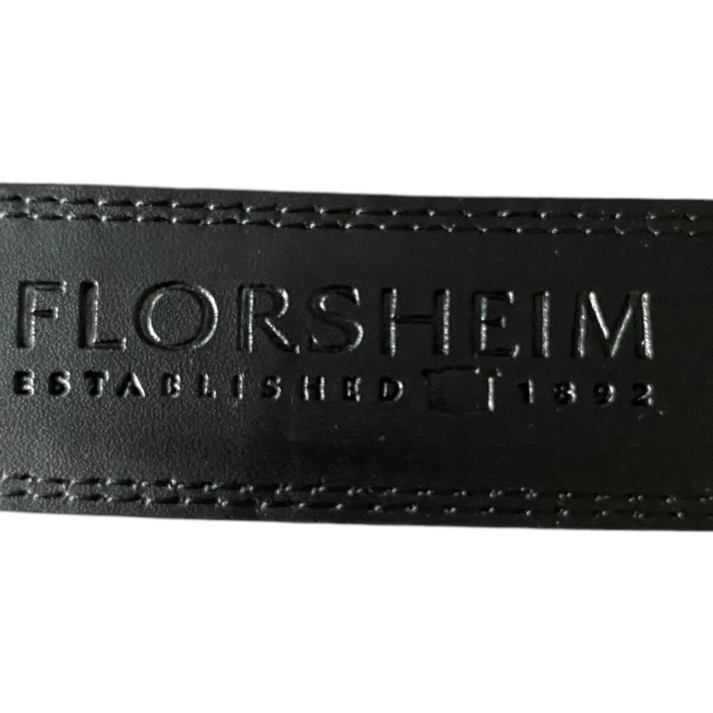 Men's Florsheim Black Leather Belt. Big man
Sleek and stylish. Size 52 - Picture 5 of 7